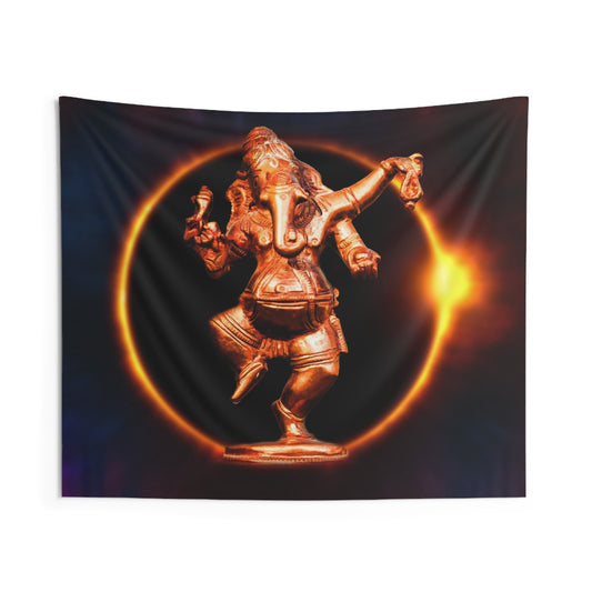 Dancing Ganesha Tapestry