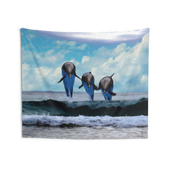 Dolphin Dancing Tapestry