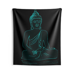 Glow in Dark Buddha Tapestry