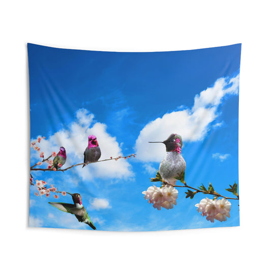 Birds On Branches Tapestry