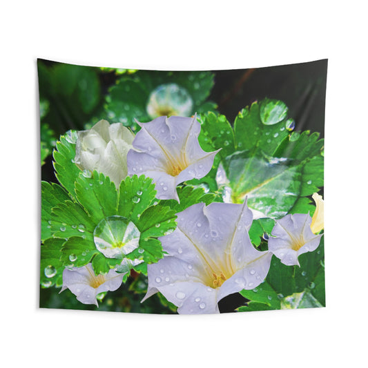 Dewdrop Jimsonweed Tapestry