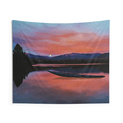 Sunset Lake Tapestry