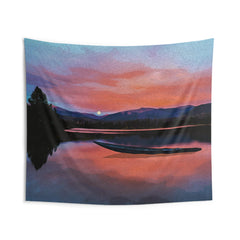 Sunset Lake Tapestry