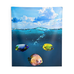 Colorfull Fish Tapestry