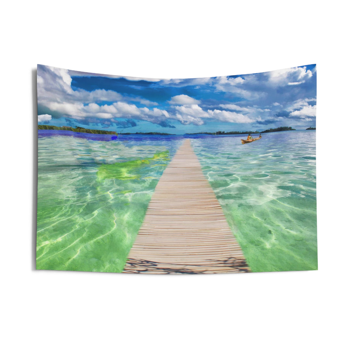 Green Sea Pathtosea Tapestry