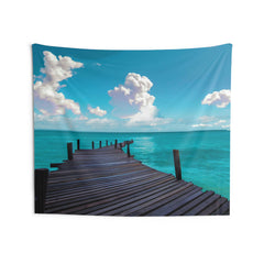 Path to sea Cloud Tapestry