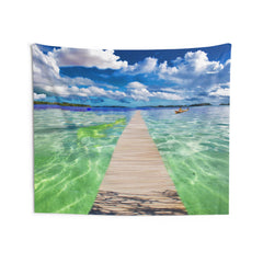 Green Sea Pathtosea Tapestry