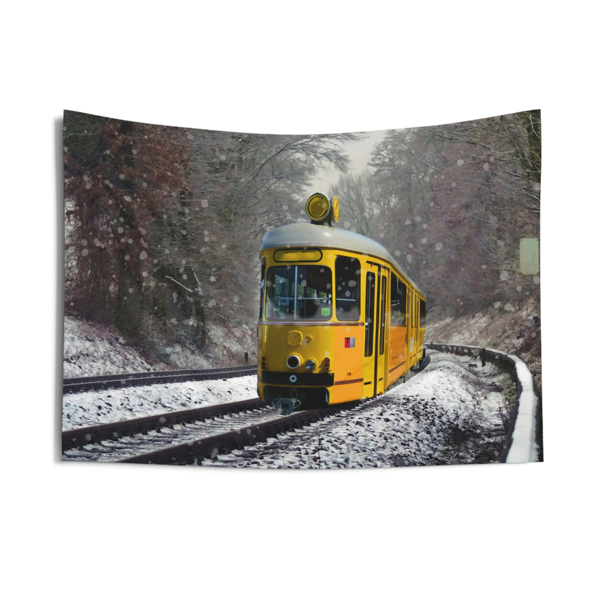 Yellow Tram Tapestry