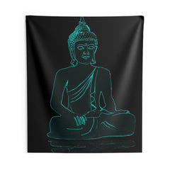 Glow in Dark Buddha Tapestry