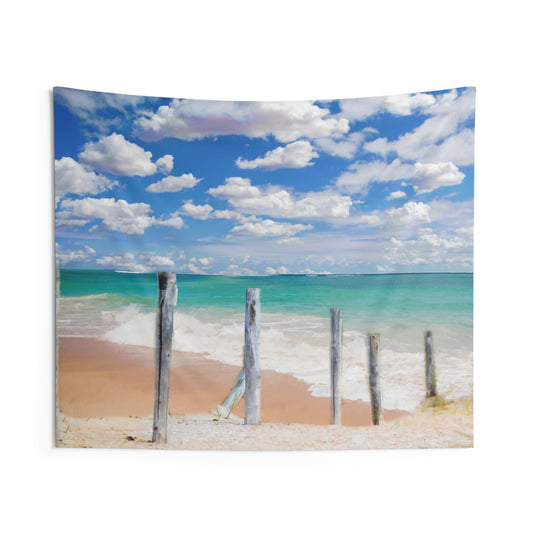 Beach Path Tapestry