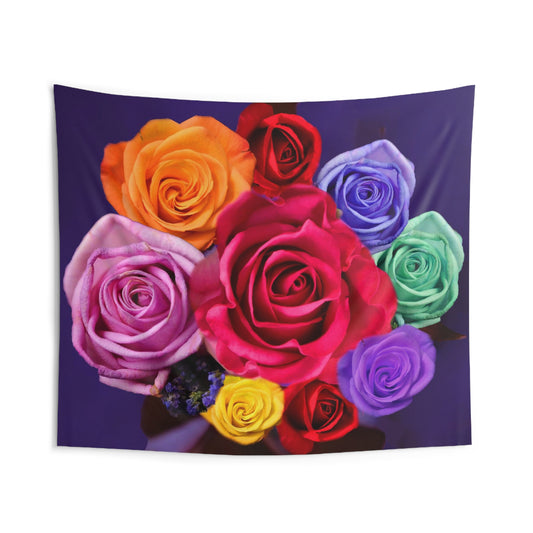 Colorfull Roses Tapestry