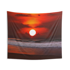 Sea Sunset Tapestry