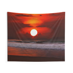 Sea Sunset Tapestry