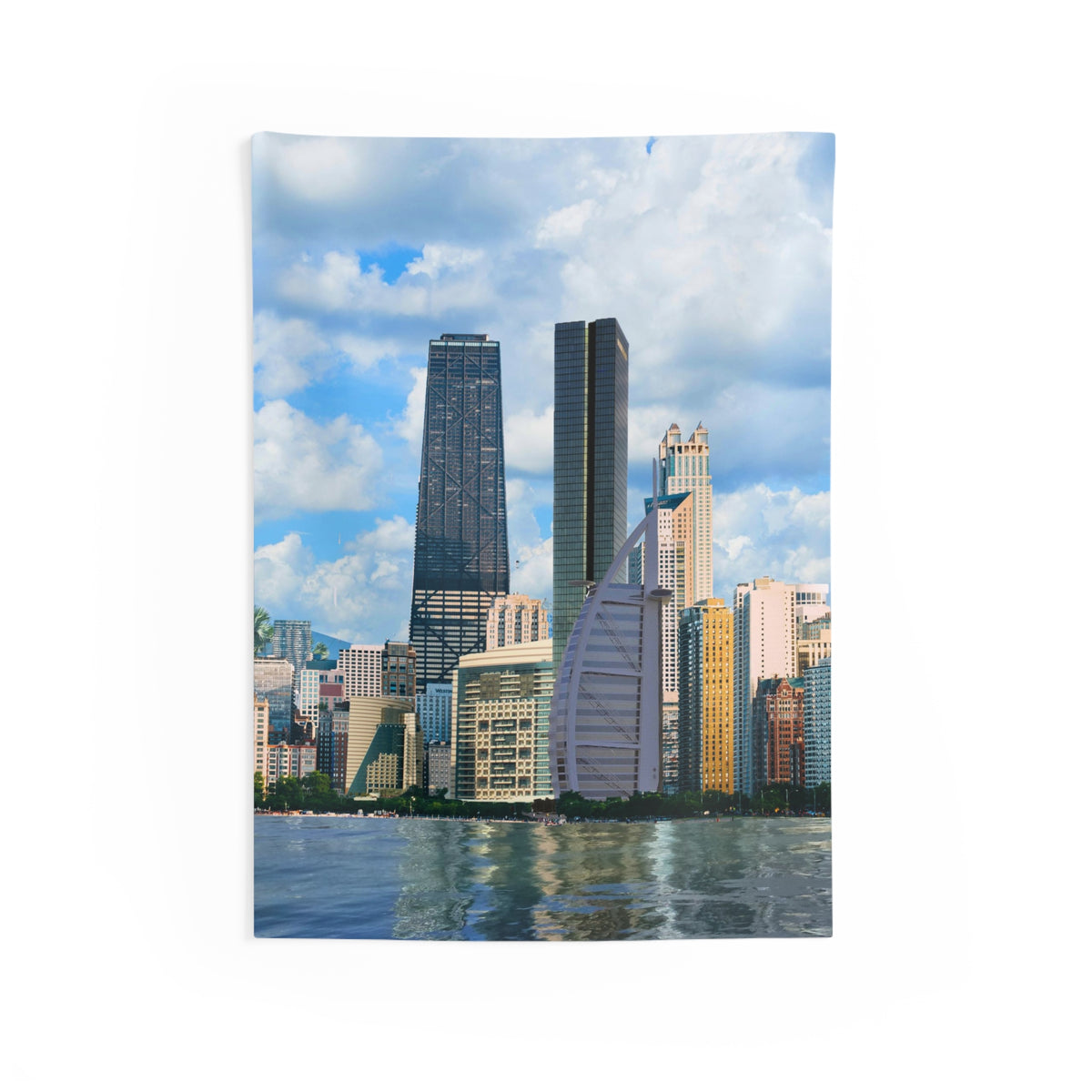 Chicago Skyline Tapestry