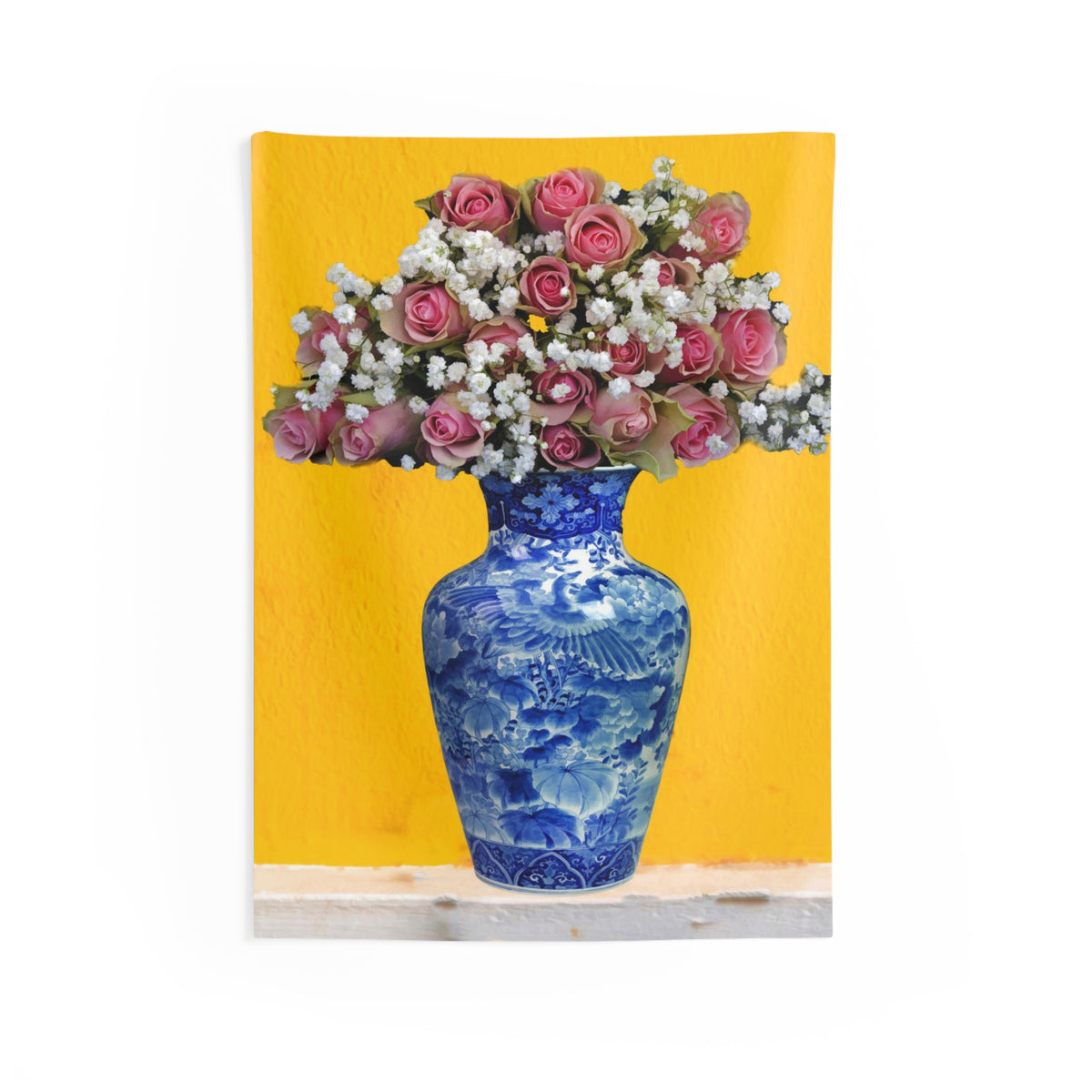 Blue Vase Tapestry