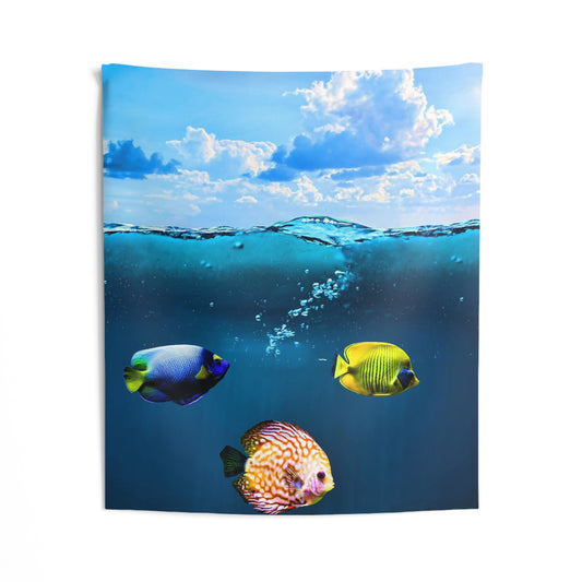 Colorfull Fish Tapestry