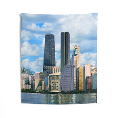 Chicago Skyline Tapestry