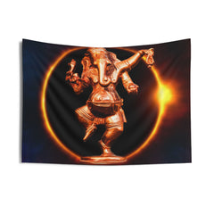 Dancing Ganesha Tapestry