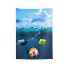 Colorfull Fish Tapestry