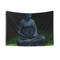 Buddha Blue Tapestry