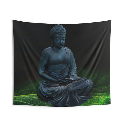 Buddha Blue Tapestry