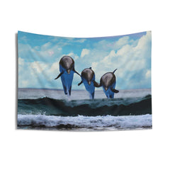 Dolphin Dancing Tapestry