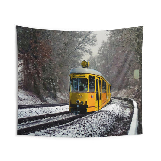 Yellow Tram Tapestry