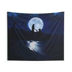 Couple propose in Moonlight Tapestry