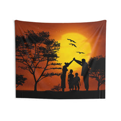 Kids Family Love Tapestry