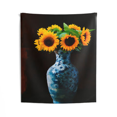 Sunflower Vase Tapestry