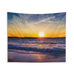 Sunset Beach Tapestry