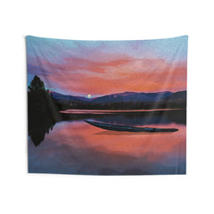 Sunset Lake Tapestry