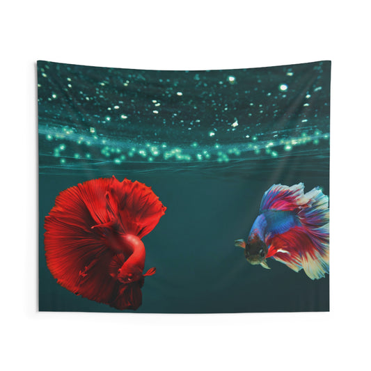 Colorfull Sea Fish Tapestry