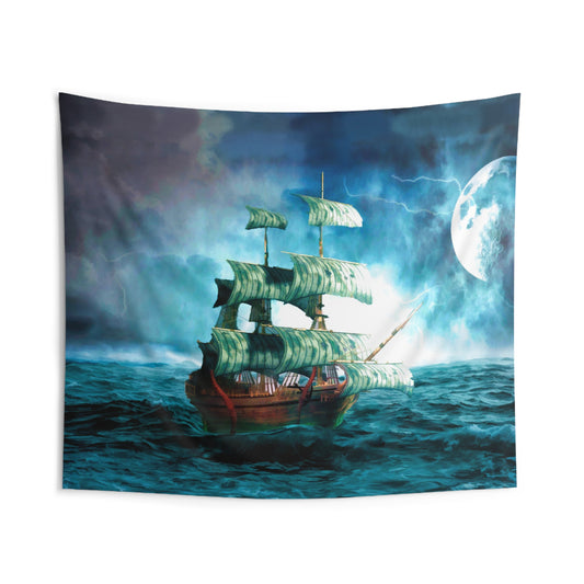 storm ship Tapestry