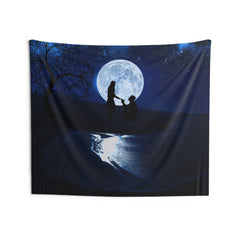 Couple propose in Moonlight Tapestry