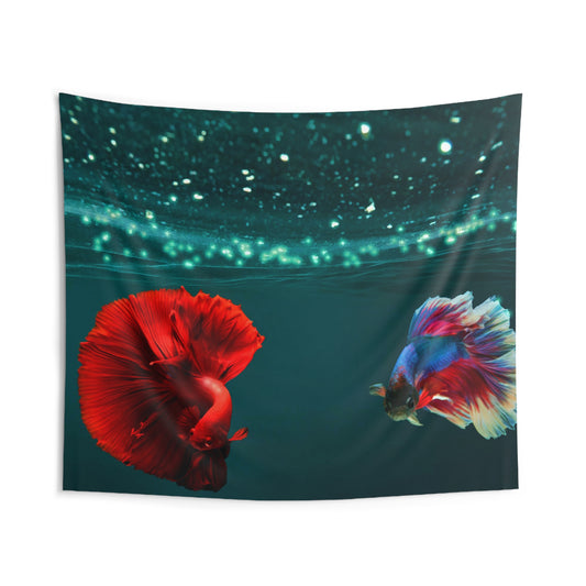 Colorfull Sea Fish Tapestry