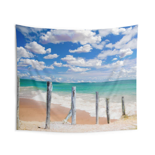 Beach Path Tapestry