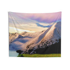 Mountains Snow Tapestry