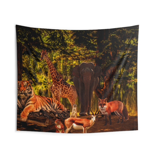 Animal Group Tapestry