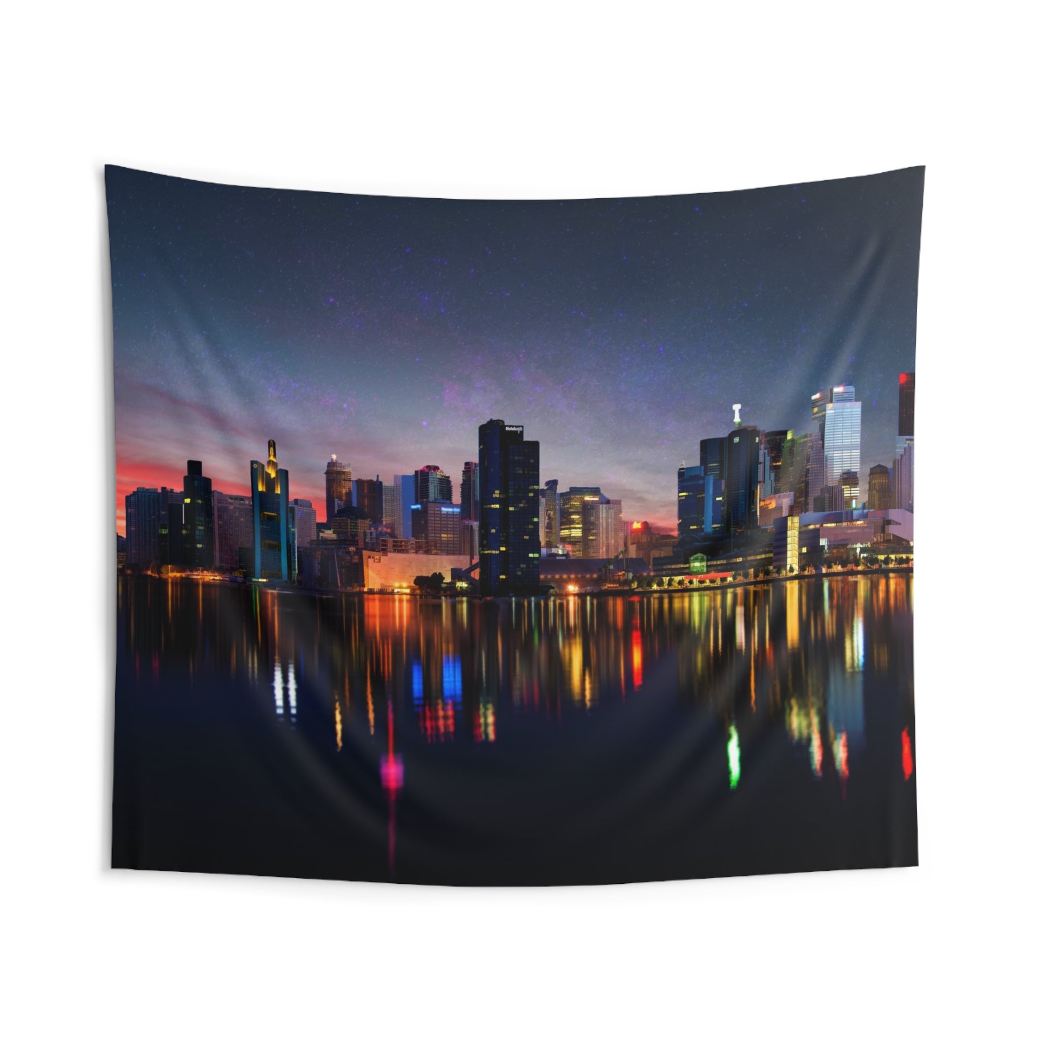 Toronto Skyline Tapestry – JetGirl Art