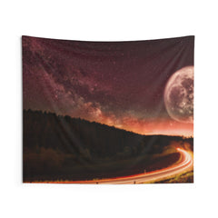 Road to Moon & Galaxy Tapestry