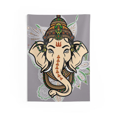 Ganesha Face Tapestry