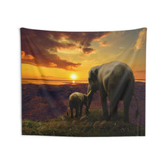 Elephant Love Tapestry