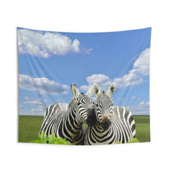 Black White Zebra Tapestry