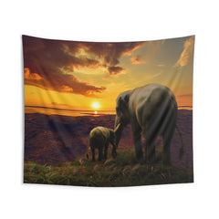 Elephant Love Tapestry