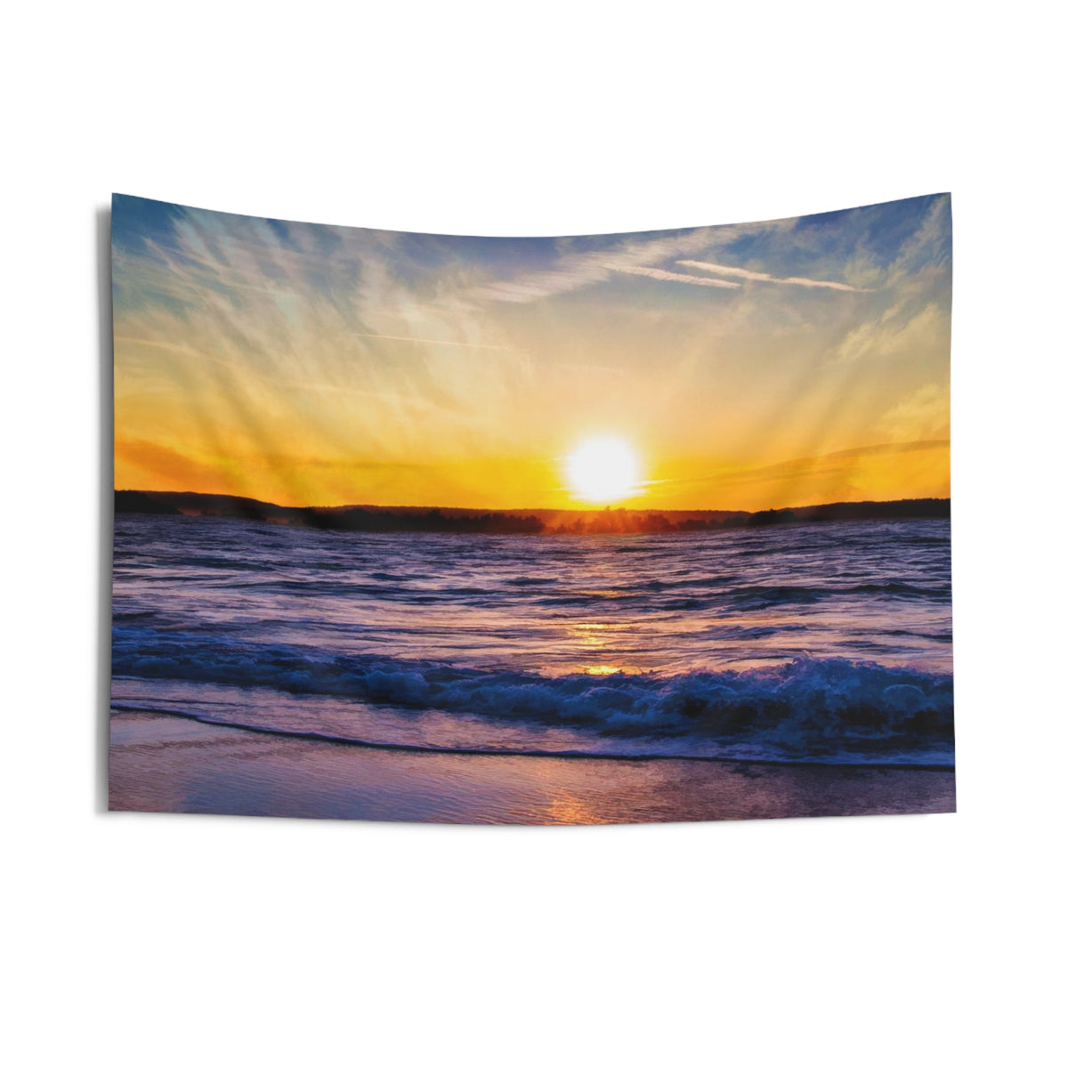 Sunset Beach Tapestry