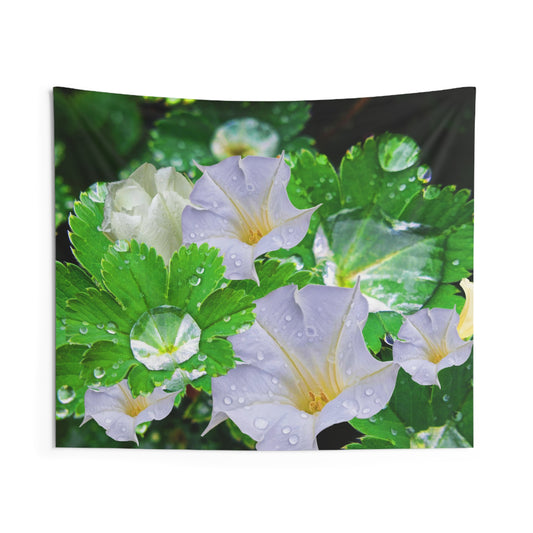 Dewdrop Jimsonweed Tapestry