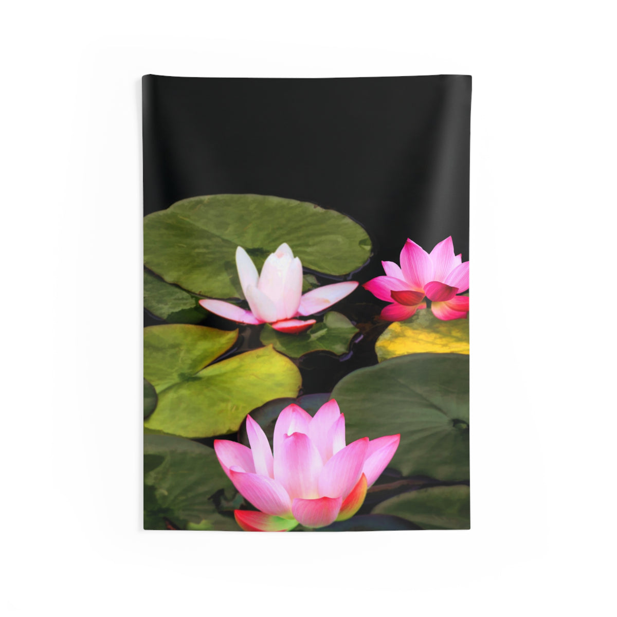 Pink Lily Flower Tapestry