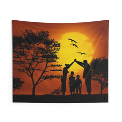 Kids Family Love Tapestry