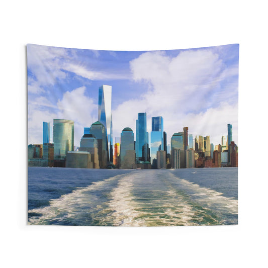 New york Skyline Tapestry